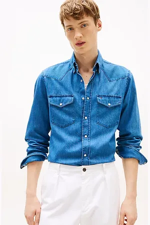 Tommy Hilfiger Regular fit Western denim overhemd