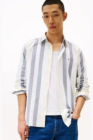 Tommy Hilfiger Relaxed fit overhemd van Oxford-katoen