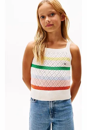 Tommy Hilfiger Gehaakte tanktop met strepen