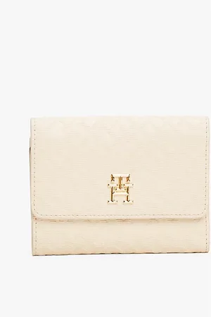 Tommy Hilfiger Trifold portemonnee met TH-monogram