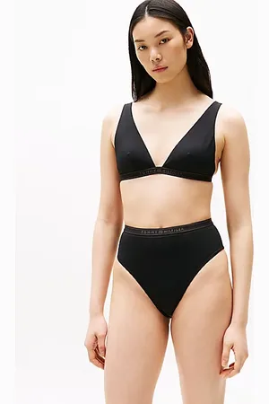 Tommy Hilfiger High rise bikinibroekje met ton-sur-ton logo