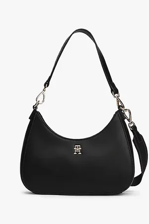Tommy Hilfiger Schoudertas met metalen TH-monogram