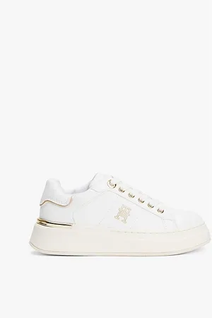 Tommy Hilfiger Sneaker met veters en TH-monogram