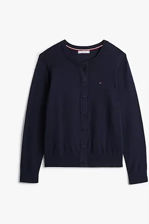 Tommy Hilfiger Adaptive jersey vest met ronde hals