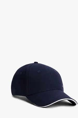 Tommy Hilfiger Flanellen baseballpet met zes panelen
