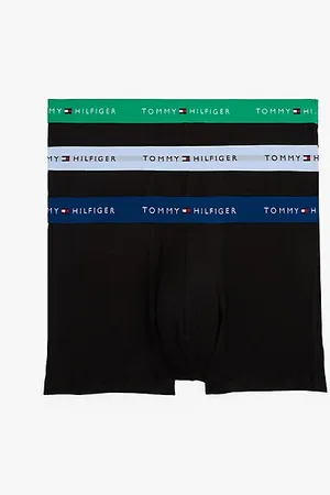 Tommy Hilfiger Set van 3 colour-blocked boxershorts met logo