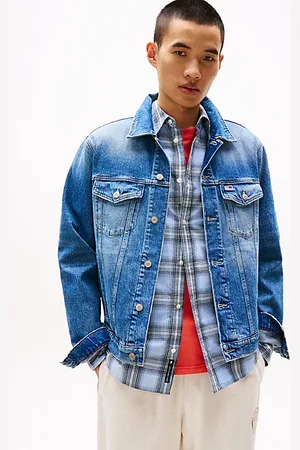 Tommy Hilfiger Ryan spijkerjack met geborduurd embleem