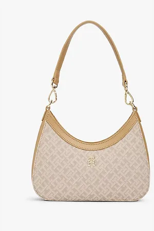 Tommy Hilfiger Schoudertas met TH Monogram-jacquard
