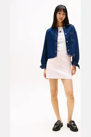 Tommy Hilfiger Geverfde mom rok