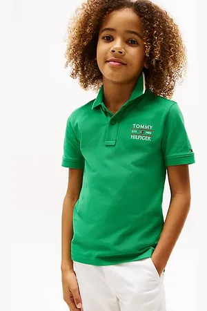 Tommy Hilfiger Polo met geborduurd logo