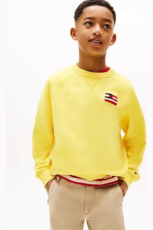 Tommy Hilfiger Relaxed fit sweatshirt met Hilfiger-vlag