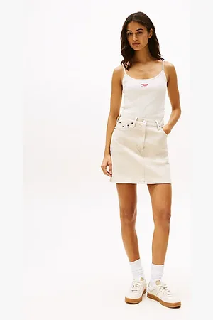 Tommy Hilfiger Geverfde mom rok