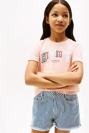 Tommy Hilfiger Varsity T-shirt met ronde hals