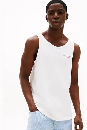 Tommy Hilfiger Slim fit tanktop met logo