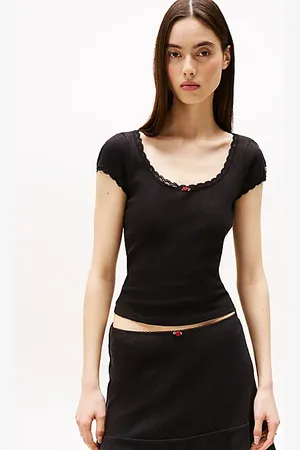 Tommy Hilfiger Slim fit ajour T-shirt