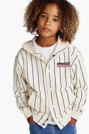 Tommy Hilfiger Hilfiger Monotype gestreepte bomberhoodie