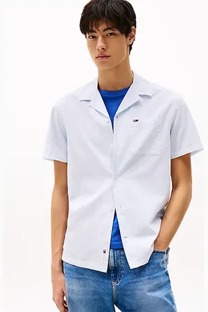 Tommy Hilfiger Regular fit overhemd met korte mouwen