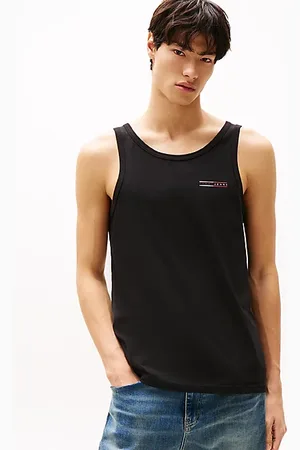 Tommy Hilfiger Slim fit tanktop met logo