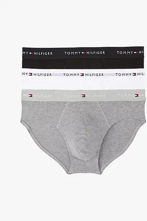 Tommy Hilfiger Set van 3 slips met signature-logotailleband