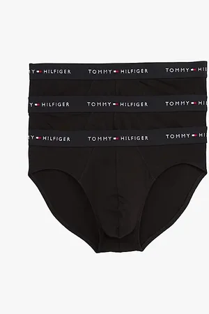 Tommy Hilfiger Set van 3 slips met signature-logotailleband