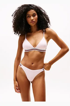Tommy Hilfiger Triangelbikinitop met signature-streep