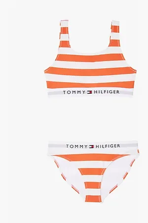 Tommy Hilfiger Original gestreepte bikini met bralette-top