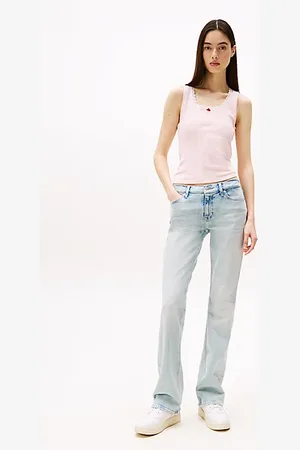 Tommy Hilfiger Maddie bootcut jeans met fading