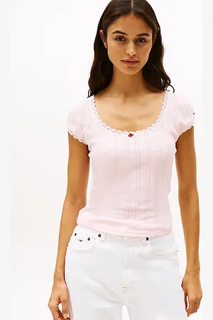 Tommy Hilfiger Slim fit ajour T-shirt