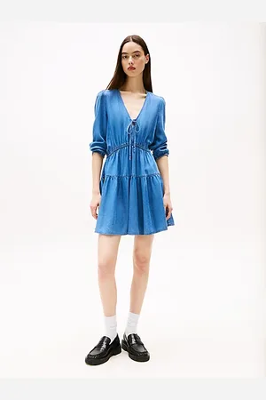 Tommy Hilfiger Chambray mini-jurk