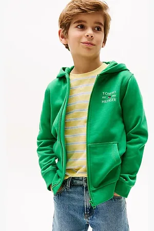 Tommy Hilfiger Hoodie met ritssluiting en logo