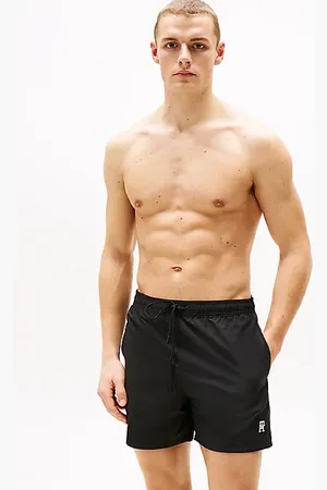 Tommy Hilfiger Medium lange zwemshort met TH-monogram