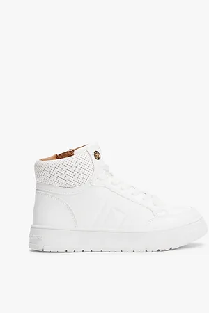 Tommy Hilfiger Hoge sneaker met mesh kraag