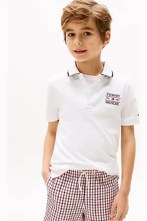 Tommy Hilfiger Polo met geborduurd logo