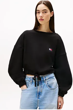 Tommy Hilfiger Boxy fit sweatshirt met Tommy-badge