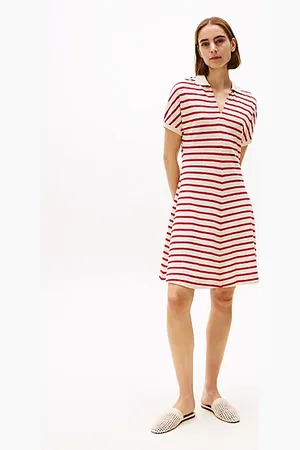 Tommy Hilfiger Fit and flare mini-polojurk