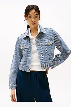 Tommy Hilfiger Oversized denim jack met logo