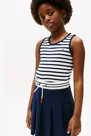 Tommy Hilfiger Getailleerde ribgebreide tanktop