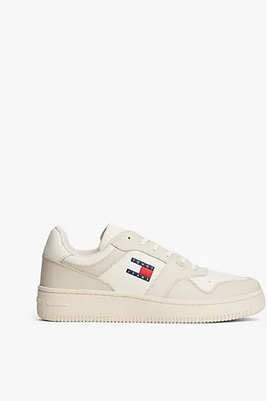 Tommy Hilfiger Retro basketbalsneaker met fijn profiel