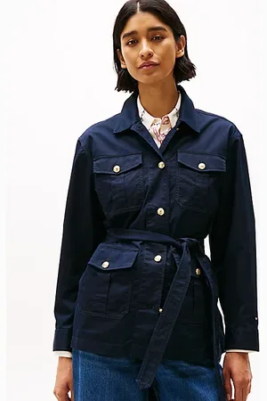 Tommy Hilfiger Utility-jack met goudkleurige knopen