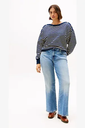 Tommy Hilfiger Curve faded medium rise bootcut jeans