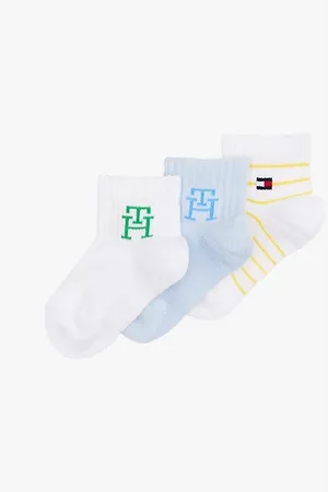Tommy Hilfiger Cadeaubox met 3 paar sokken met monogram