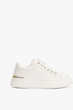 Tommy Hilfiger Sneaker met TH-monogram en metallic details