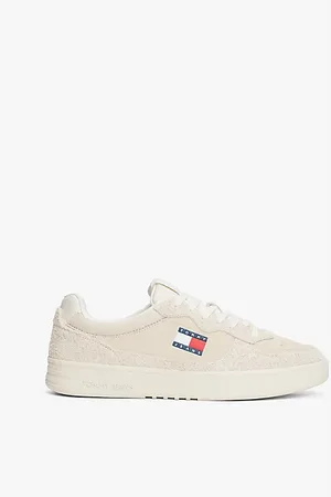 Tommy Hilfiger Suède sneaker met cupsole