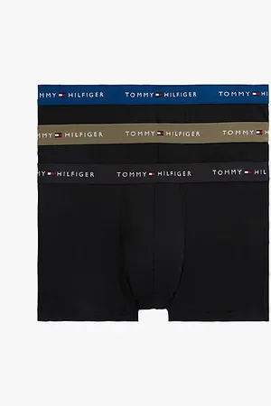 Tommy Hilfiger Set van 3 colour-blocked boxershorts met logo
