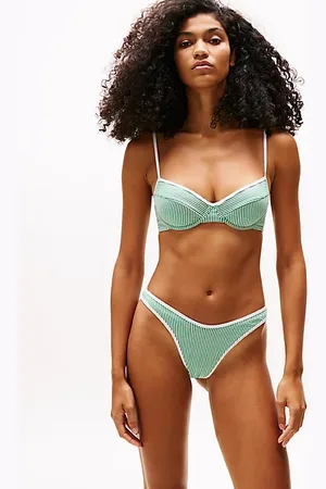 Tommy Hilfiger Cheeky bikinibroekje met geribde textuur
