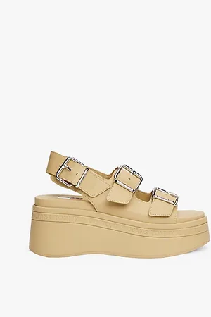 Tommy Hilfiger Leren platformsandaal