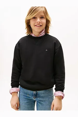 Tommy Hilfiger Sweatshirt met geborduurde vlag