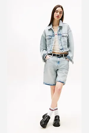 Tommy Hilfiger Mia relaxed fit bermudashort van denim