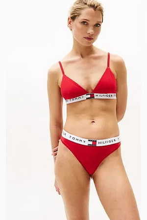 Tommy Hilfiger Heritage slip met logo op de tailleband