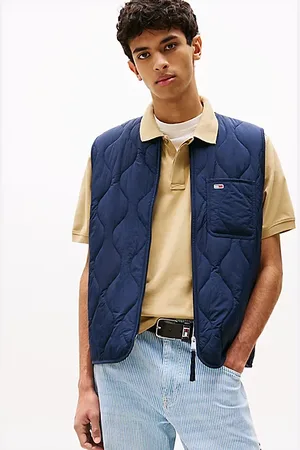 Tommy Hilfiger Lichtgewicht doorgestikte bodywarmer